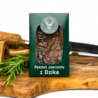 Pasztet pieczony z dzika