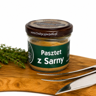 Pasztet z sarny w słoiku